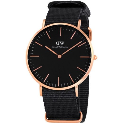 Daniel Wellington DW00100148 Black Cornwall Herren